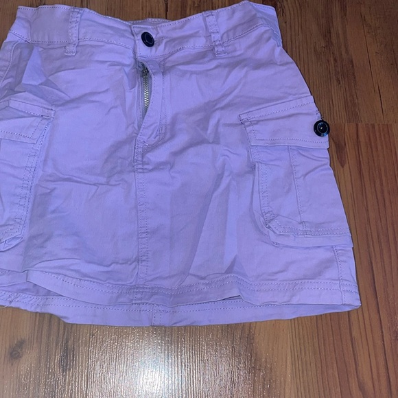 Lilac Purple Cargo Style Skirt Small - Picture 3 of 6